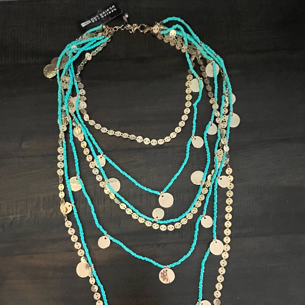 Multi layer Design Lab necklace - Picture 2 of 3